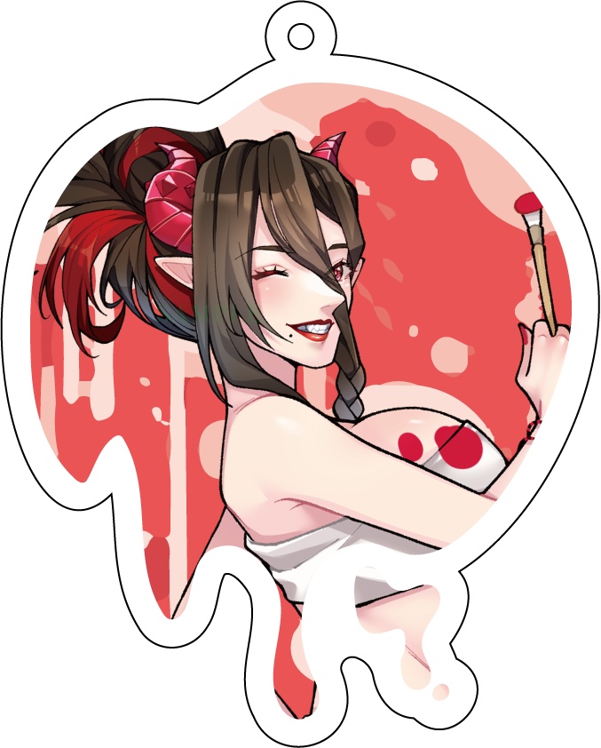 【2周年記念】アクリルキーホルダー(等身)