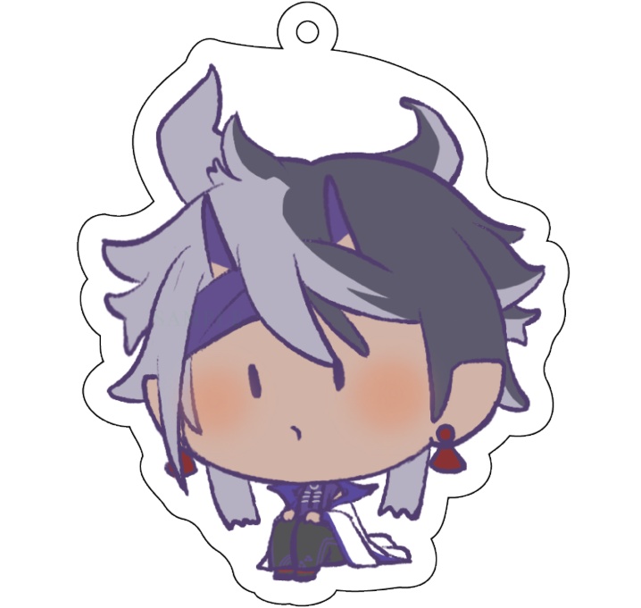 【2周年記念】アクリルキーホルダー(虚無ぷろ)