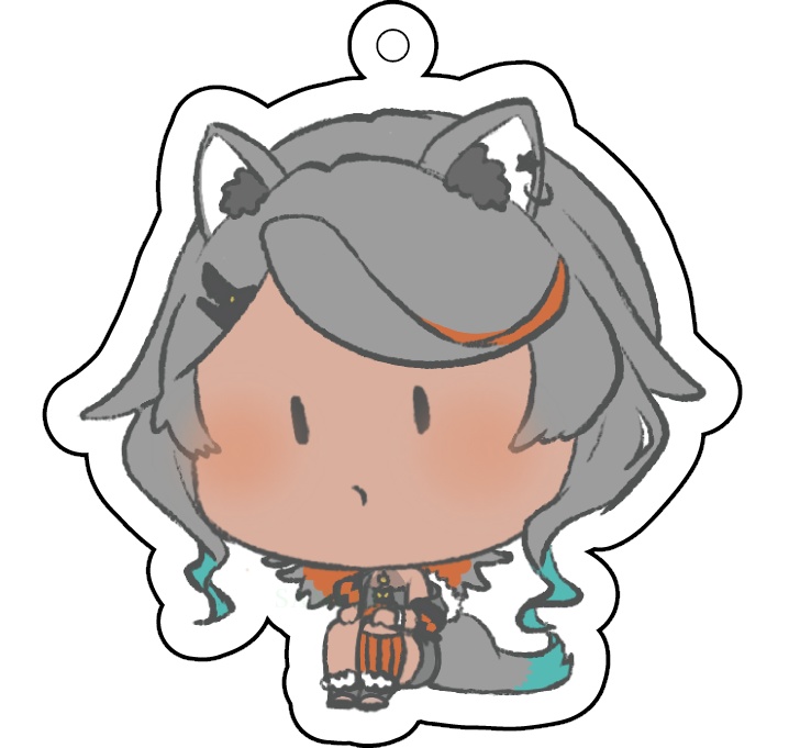 【2周年記念】アクリルキーホルダー(虚無ぷろ)