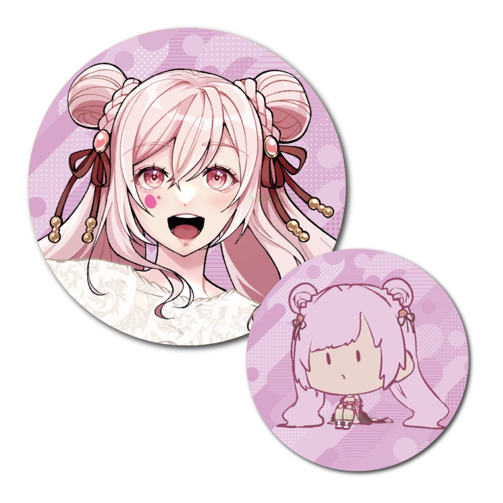 【2周年記念】缶バッジセット