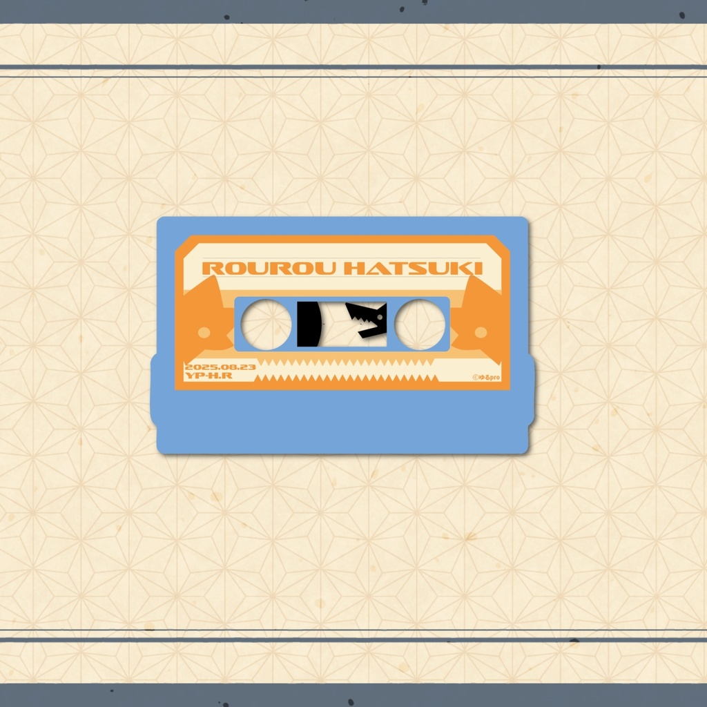 【オーディンフェス2025】カセット風ラバーキーホルダー