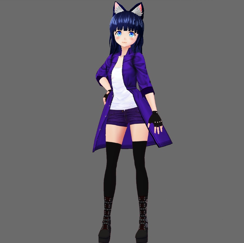 犬子屋【コートスタイルセット】VRoid&セシル変身