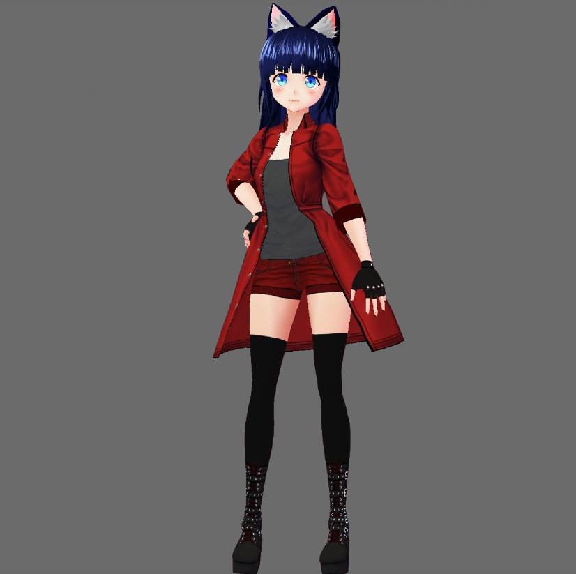 犬子屋【コートスタイルセット】VRoid&セシル変身