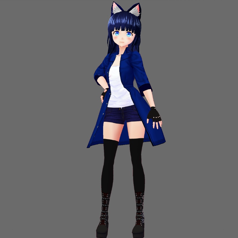 犬子屋【コートスタイルセット】VRoid&セシル変身