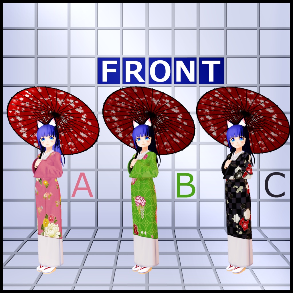 犬子屋【道行】VRoid専用テクスチャ