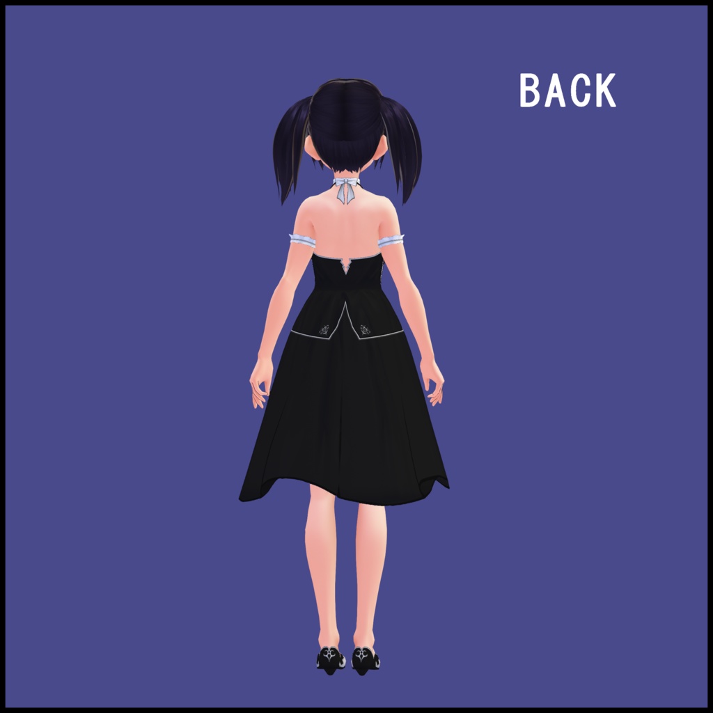 犬子屋【サキュバスワンピース】VRoid専用テクスチャ