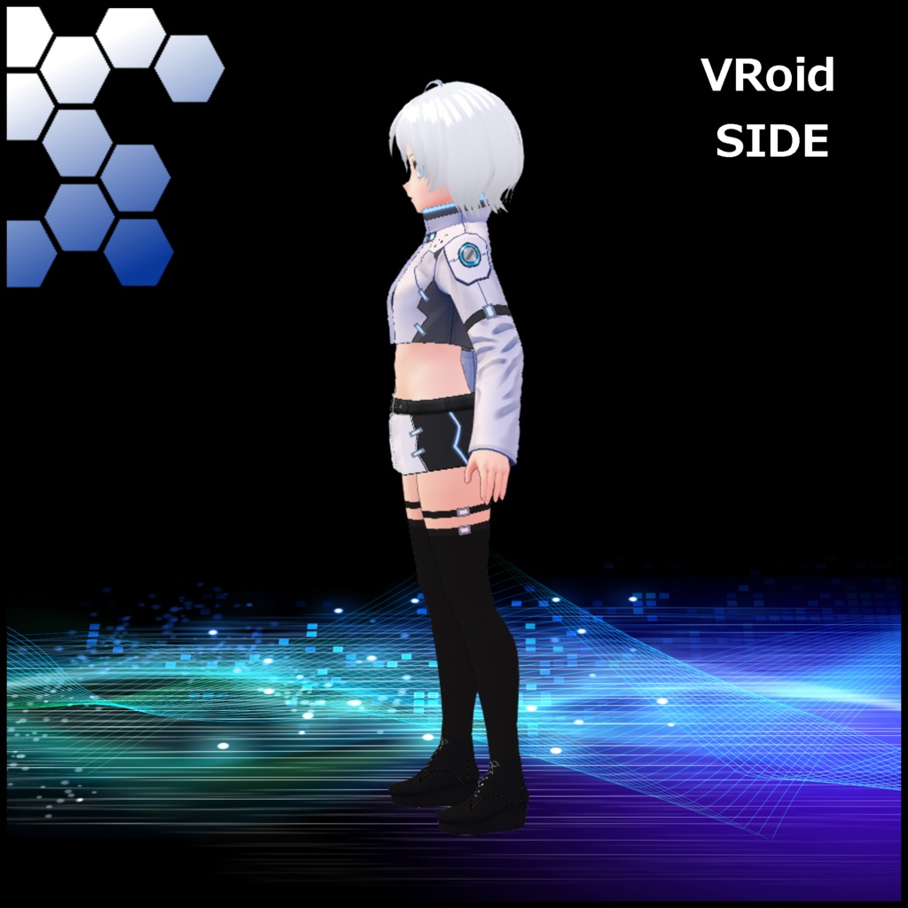 犬子屋【サイバーミリタリーコーデ】VRoid&セシル変身用