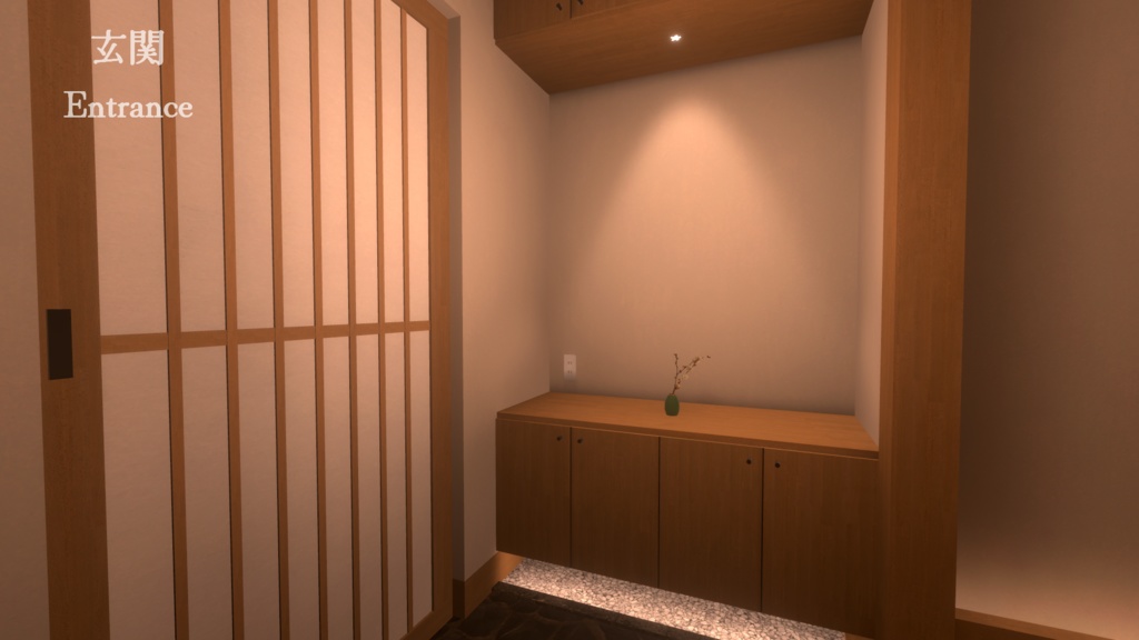 VRChat向けワールドAsset「やわらぎ_YawaragiSpace」