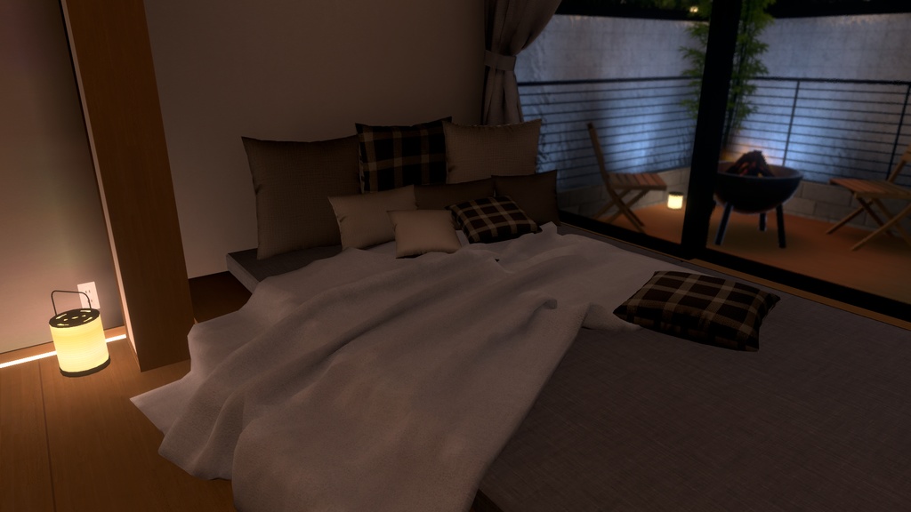 VRChat向けワールドAsset「流水の間_Ryusui」