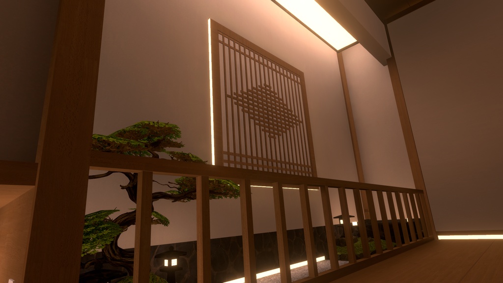 VRChat向けワールドAsset「流水の間_Ryusui」