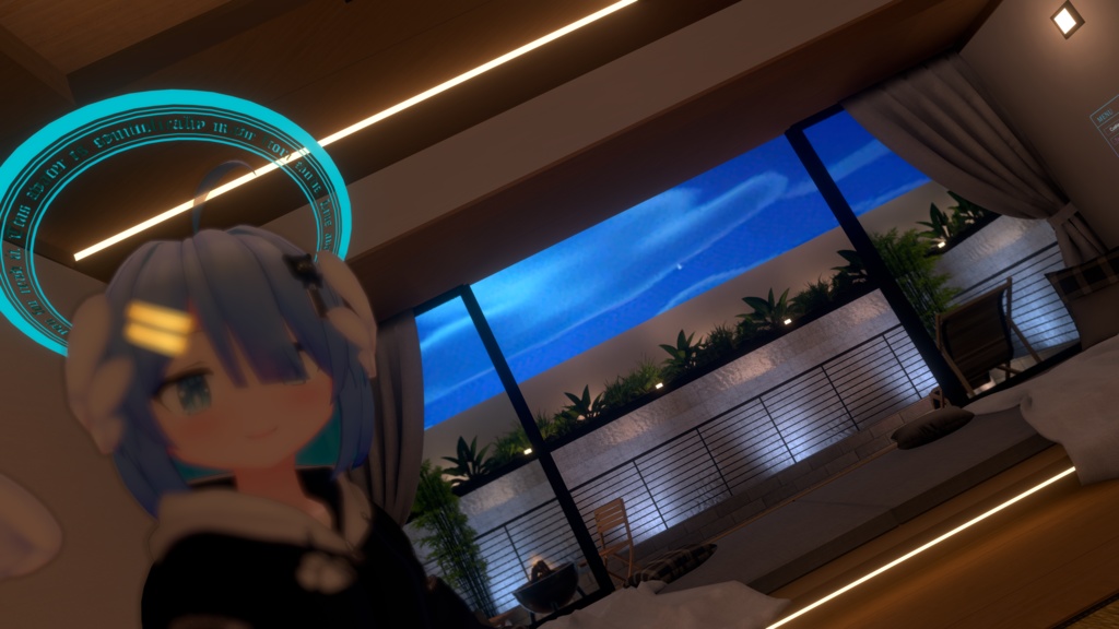 VRChat向けワールドAsset「流水の間_Ryusui」