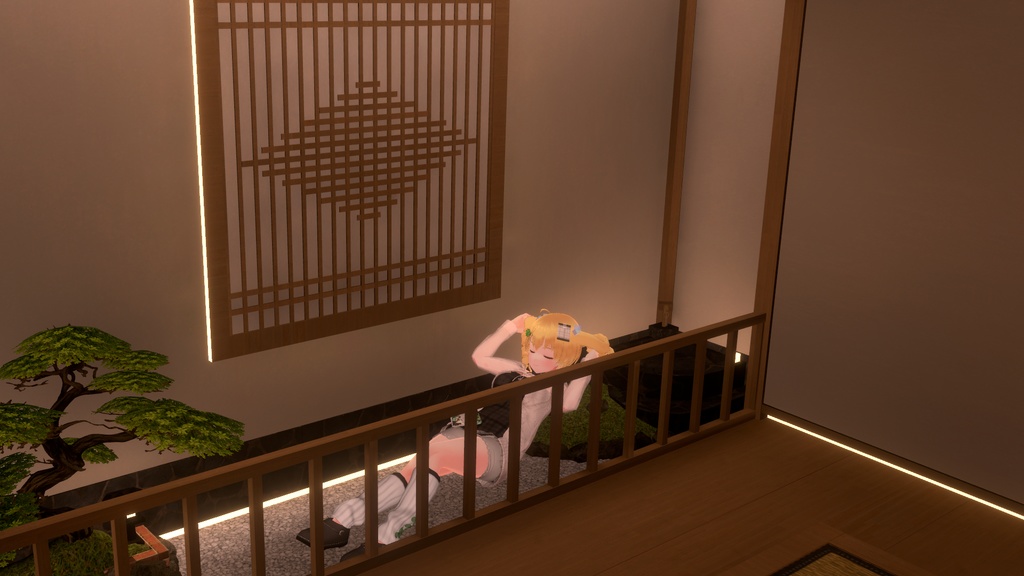 VRChat向けワールドAsset「流水の間_Ryusui」