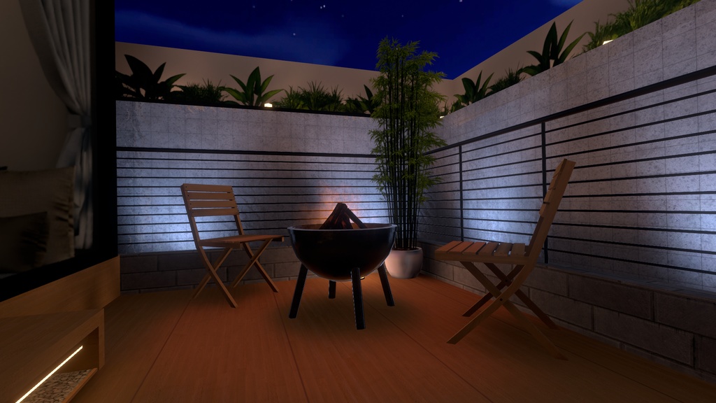 VRChat向けワールドAsset「流水の間_Ryusui」