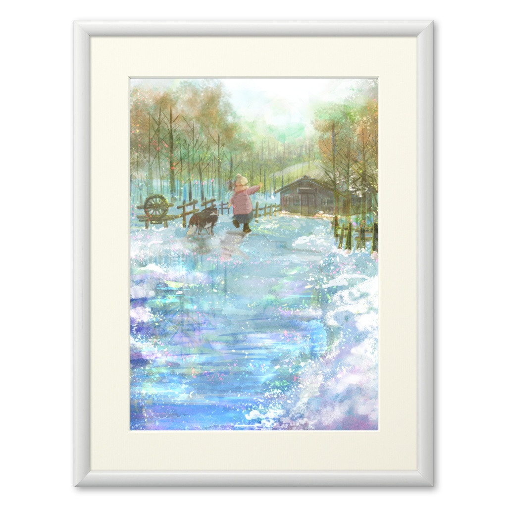 winterland【複製画(プリモアート)】