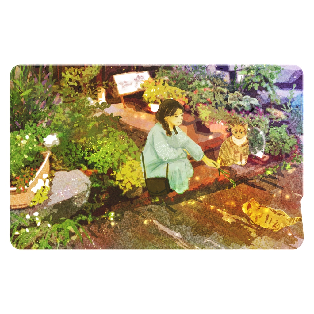 ねこあつめ。【ICカードステッカー】