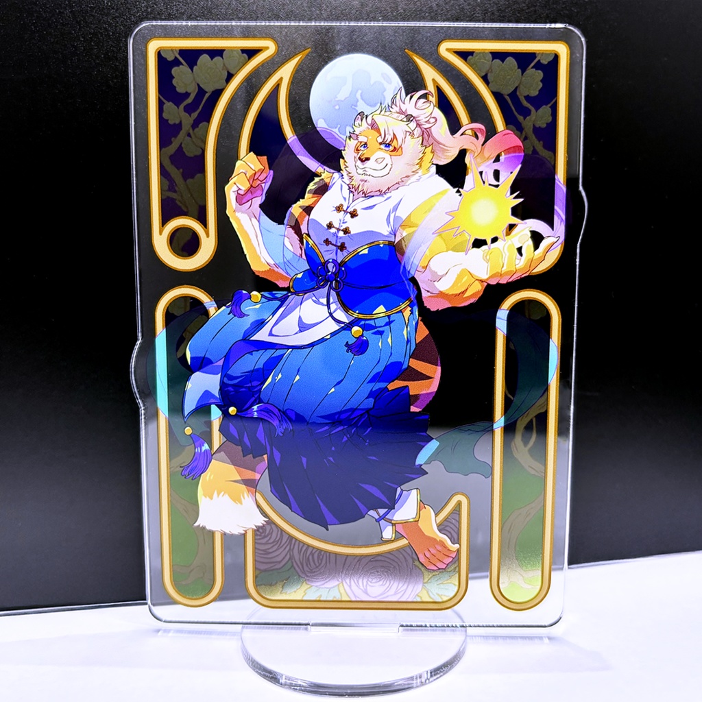 4周年記念アクリルスタンド -煌光の玉盤-