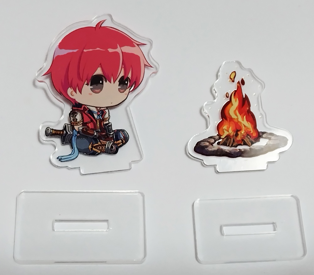ガチキャン ジオラマアクスタセット(イース8アドル&焚き火)