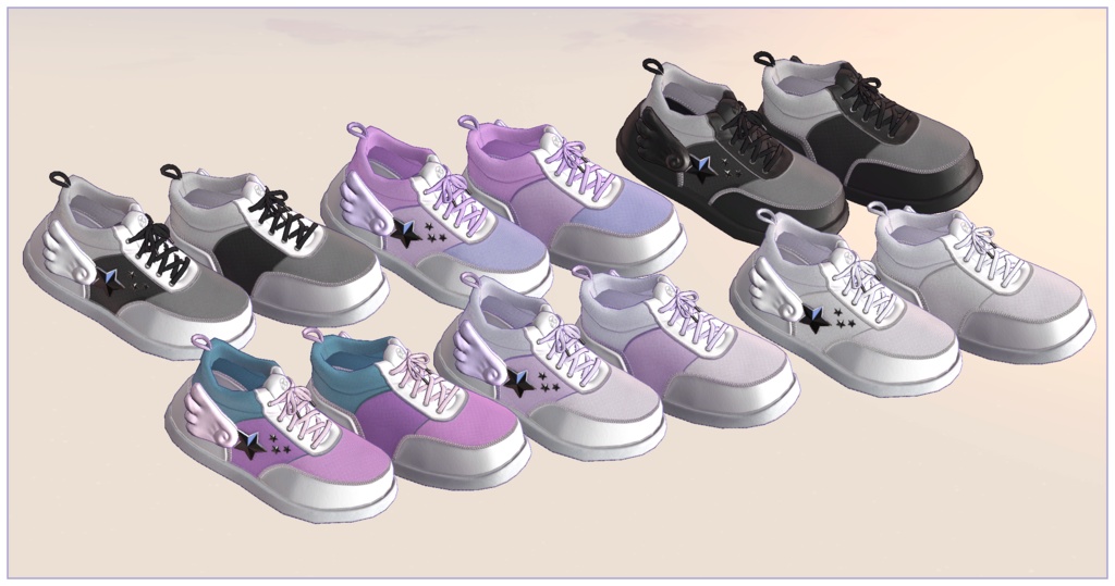 Pop Sneakers for Moe