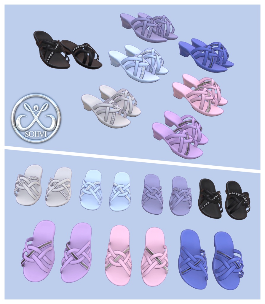 Summer Sandals for Moe 萌