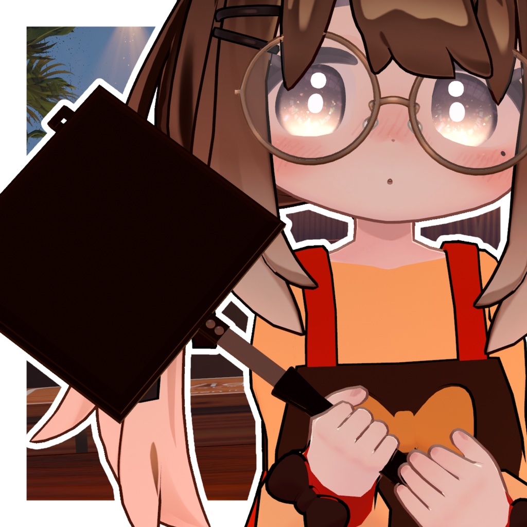 【VRChat想定】ホットサンドメーカー