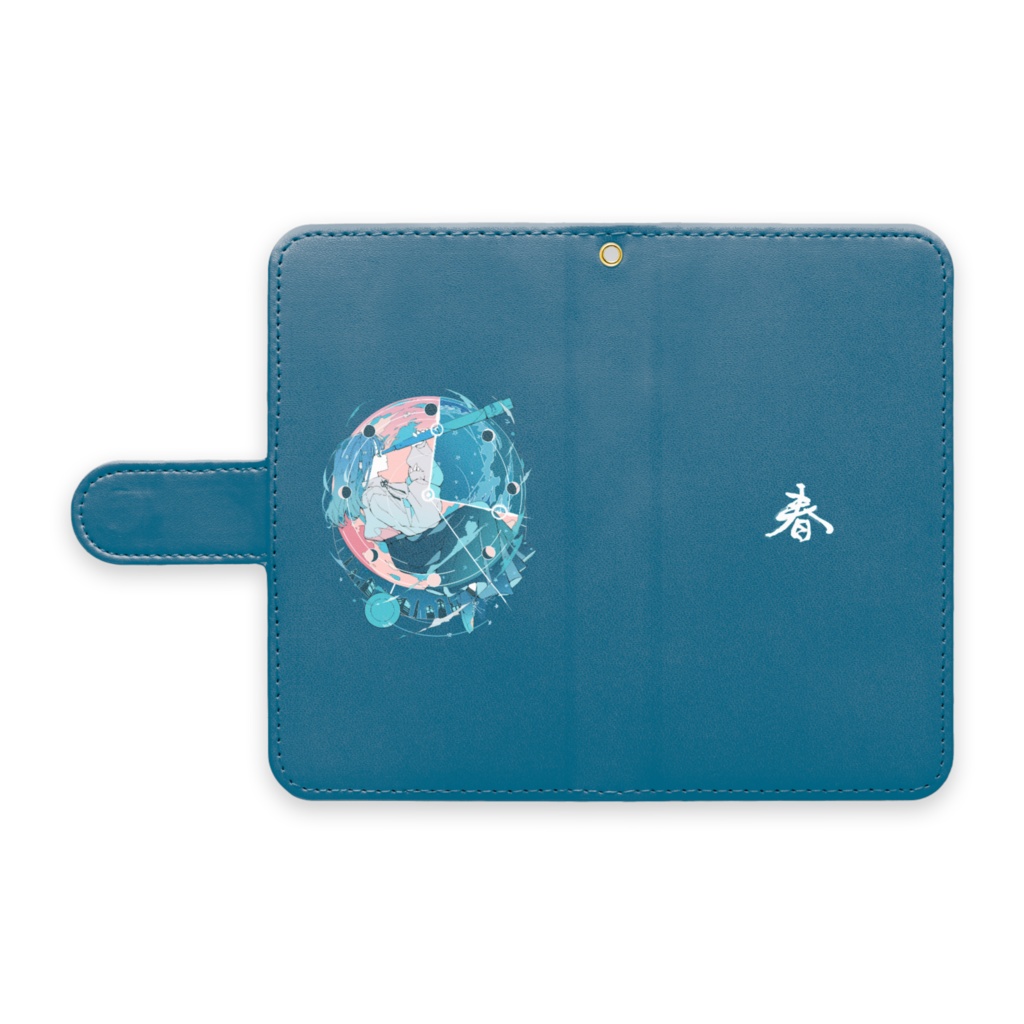 月が満ちては、欠けていく。 /手帳型Androidケース＋おまけファイル