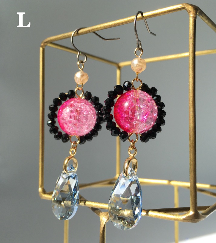 紅ピアス / イヤリング H,I,J,K,L