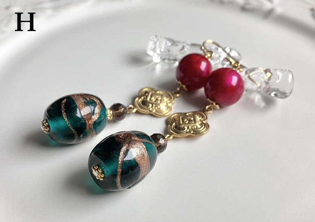 ピアス / イヤリング G,H,I