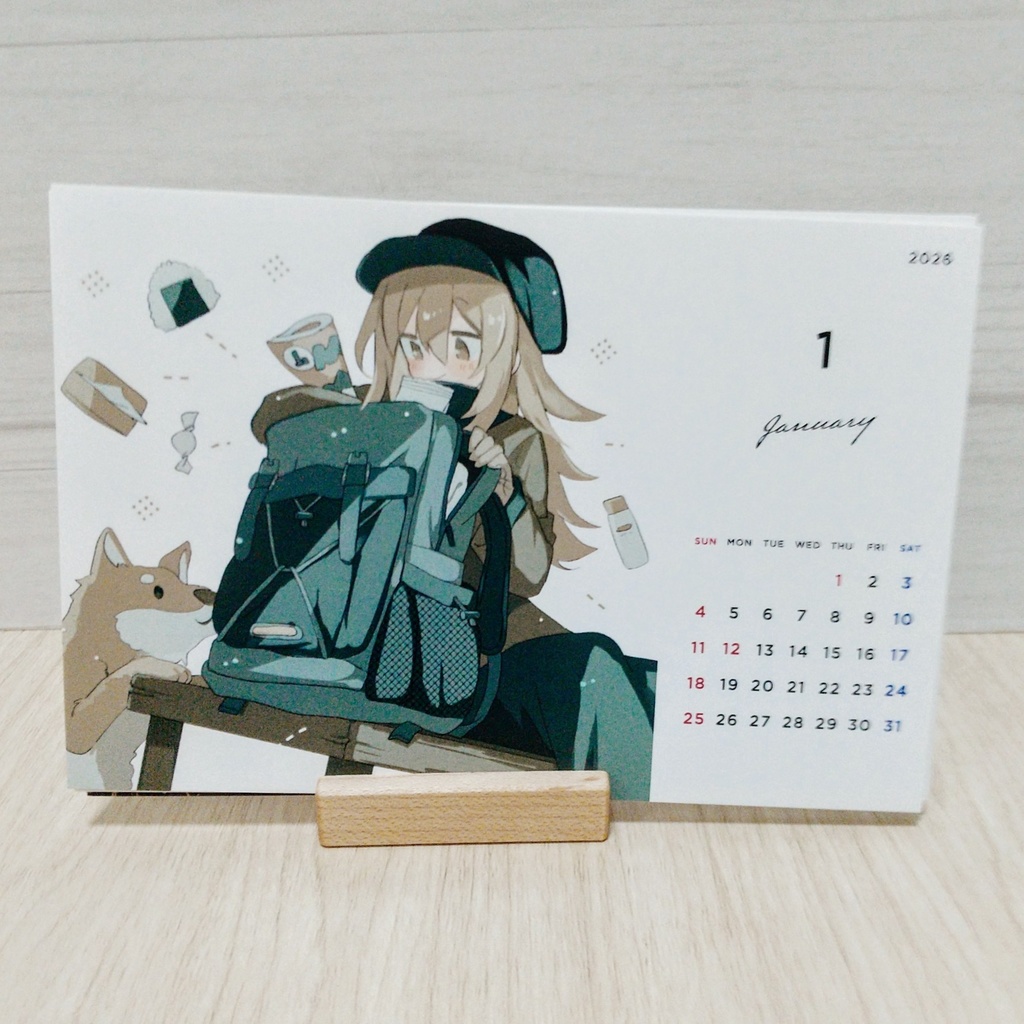 2026年オリジナル卓上カレンダー