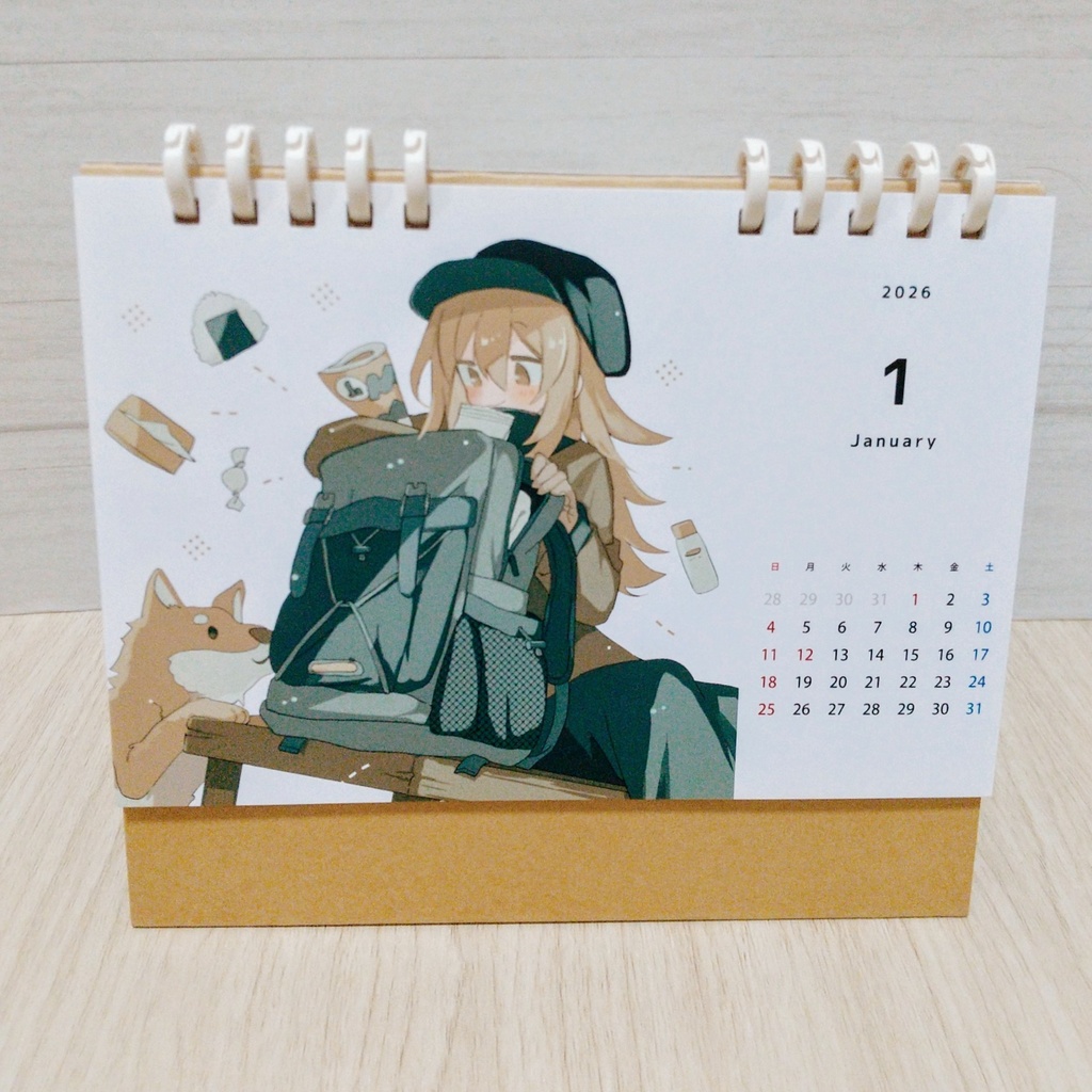 2026年オリジナル卓上カレンダー