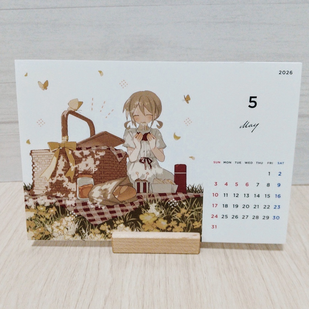 2026年オリジナル卓上カレンダー