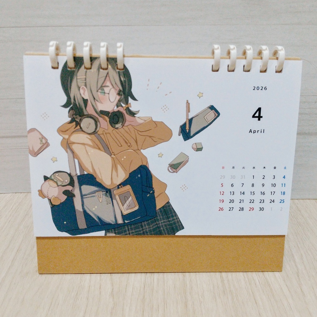 2026年オリジナル卓上カレンダー