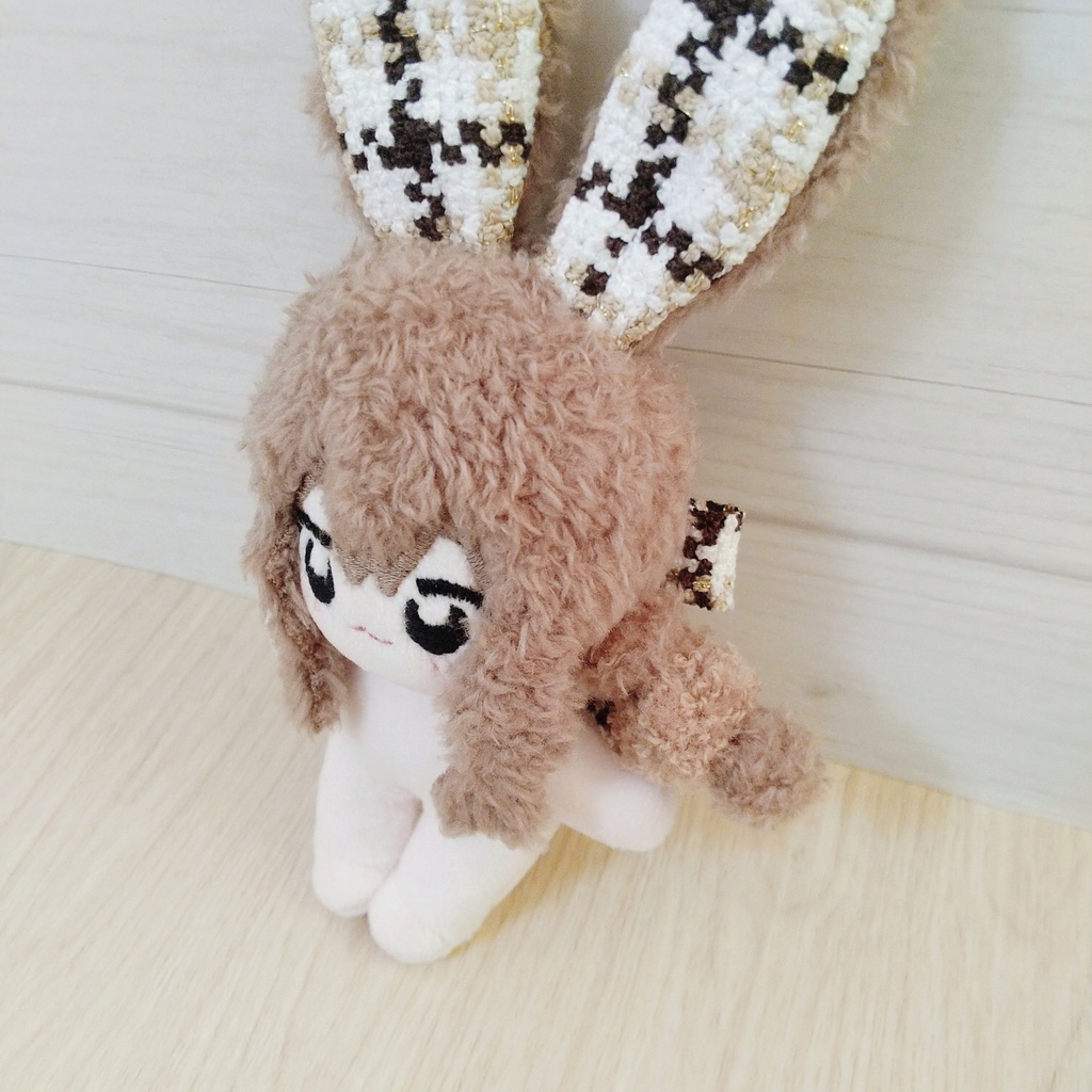 オリジナルぬい 雪だるま&ツイードうさぎ