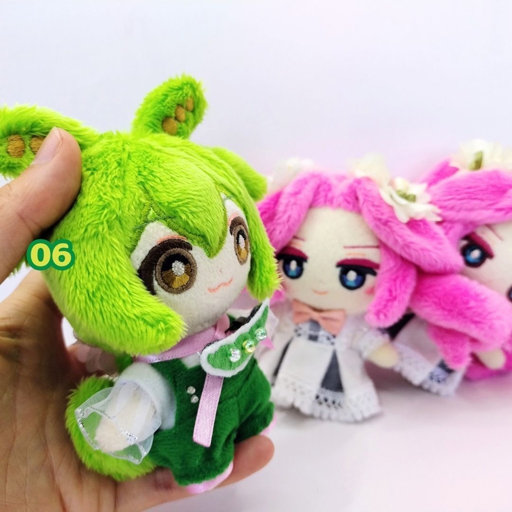 【完売】ちっさいめたんちゃんぬいぐるみ01 02 / ちっさいずんだもんぬいぐるみ06