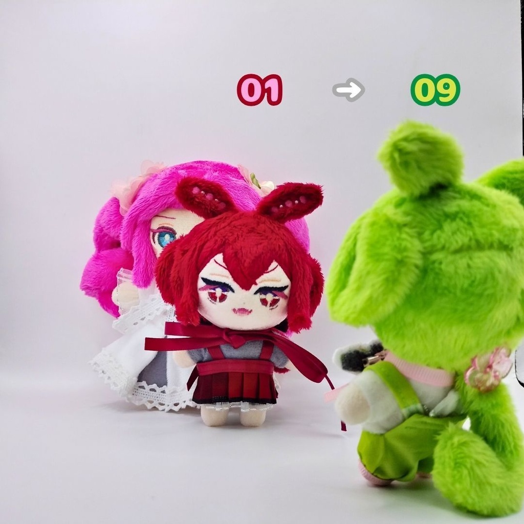 【完売】ハンドメイドぬいぐるみ 四国めたん04 あんこもん01 ずんだもん09