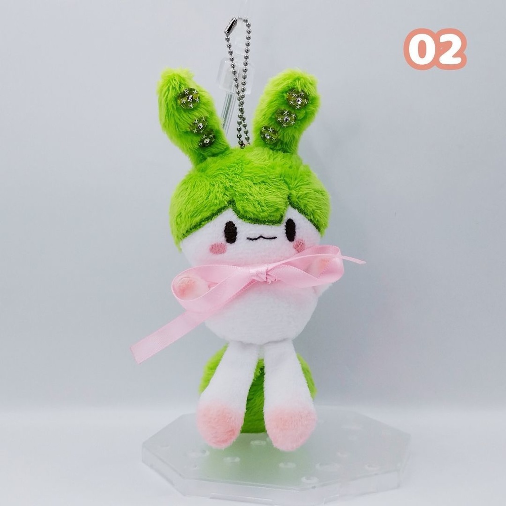 【完売】ハンドメイド妖精ずんだもんぬいぐるみマスコット 01 02 03