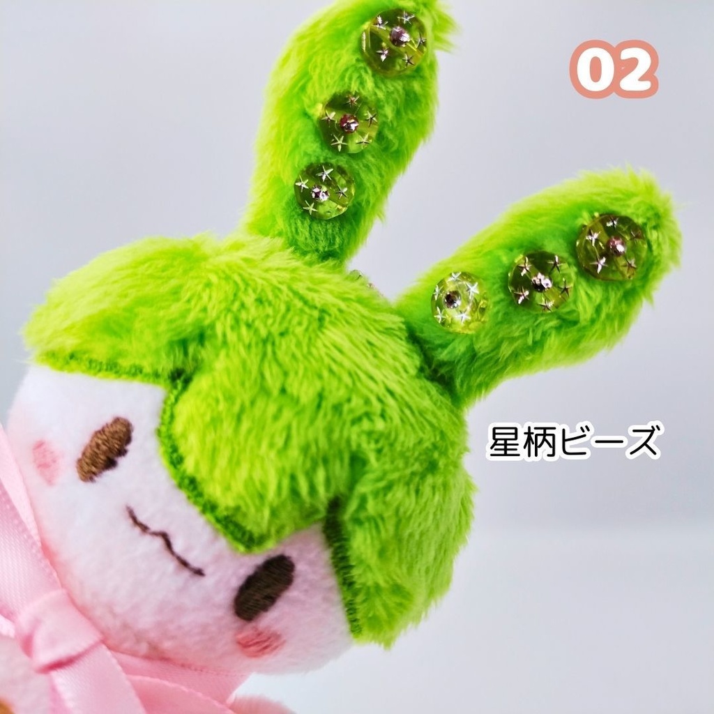 【完売】ハンドメイド妖精ずんだもんぬいぐるみマスコット 01 02 03