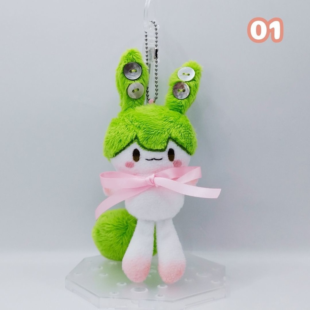 【完売】ハンドメイド妖精ずんだもんぬいぐるみマスコット 01 02 03