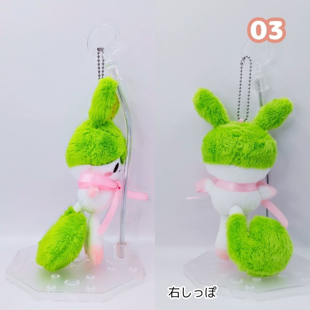 【完売】ハンドメイド妖精ずんだもんぬいぐるみマスコット 01 02 03