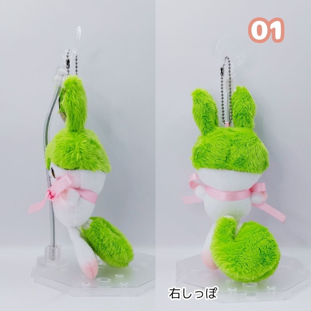 【完売】ハンドメイド妖精ずんだもんぬいぐるみマスコット 01 02 03