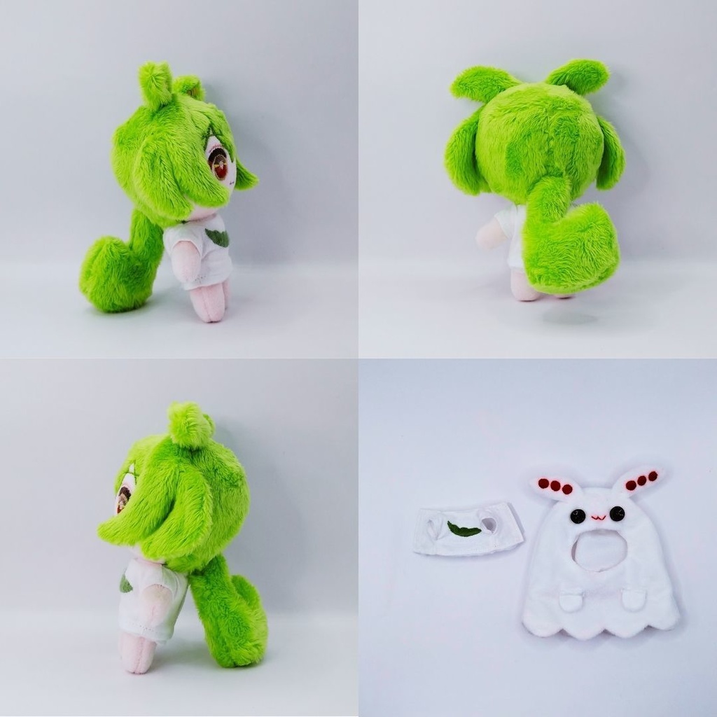 【完売】ハンドメイドぬいぐるみ あんこもん 02 / ずんだもん 13