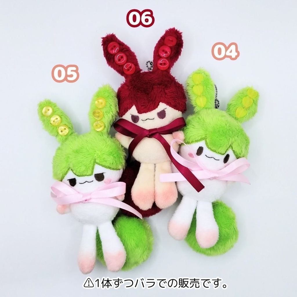 【完売】ハンドメイド妖精ずんだもんぬいぐるみマスコット 04 05 06(妖精あんこもん)