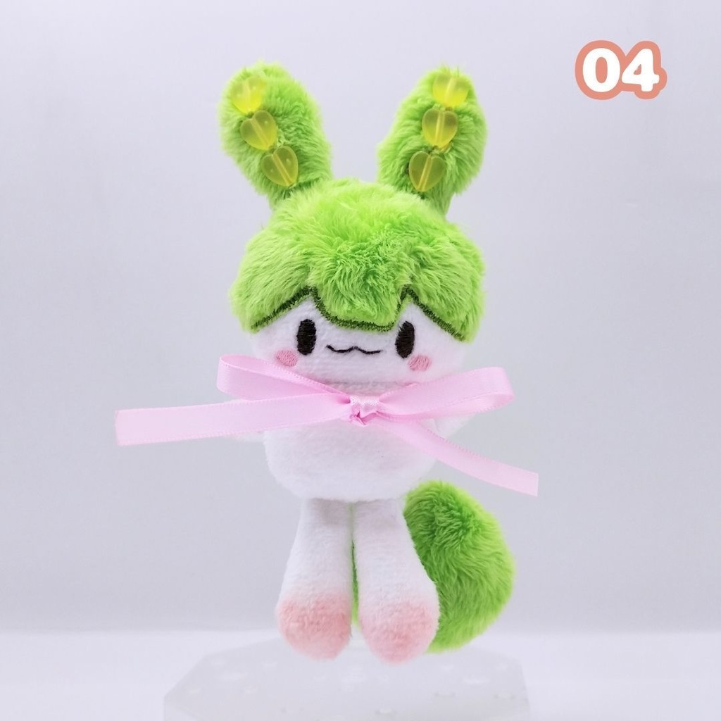 【完売】ハンドメイド妖精ずんだもんぬいぐるみマスコット 04 05 06(妖精あんこもん)