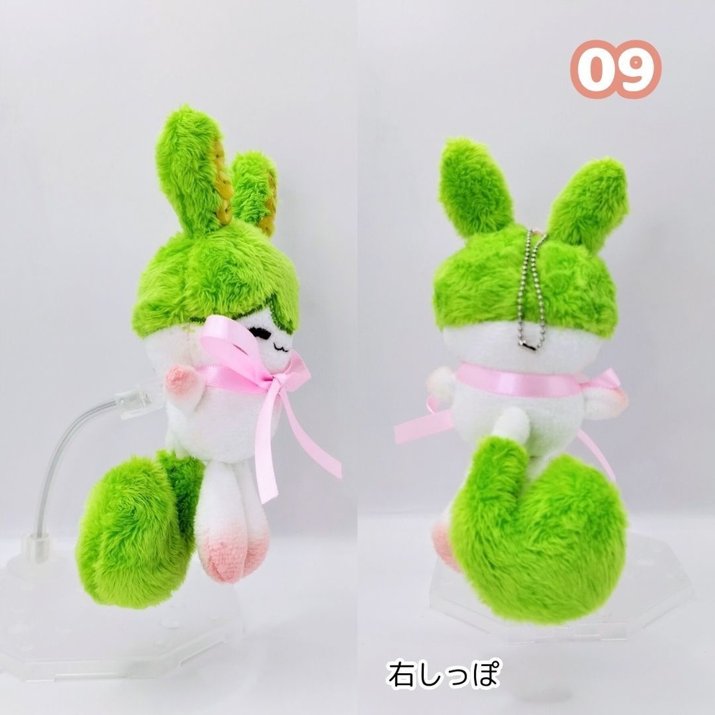 【完売】ハンドメイド妖精ずんだもんぬいぐるみマスコット 07 08 09