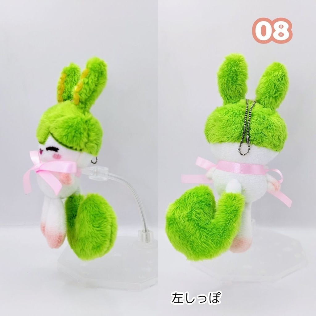 【完売】ハンドメイド妖精ずんだもんぬいぐるみマスコット 07 08 09