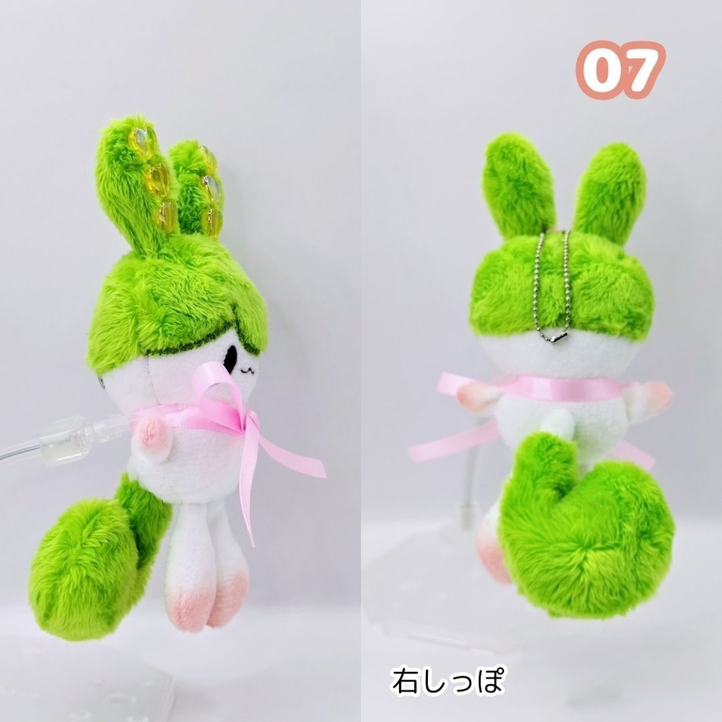 【完売】ハンドメイド妖精ずんだもんぬいぐるみマスコット 07 08 09