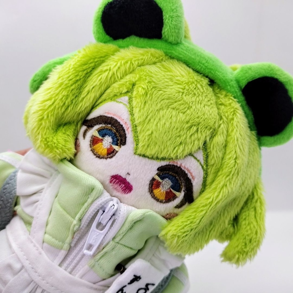 【完売】ハンドメイドぬいぐるみ ずんだもん 15(正式名称:おしゃべりずんだもんぬいぐるみジャージメイドスパッツ名札ランドセルオープンイヤーカエルちゃんヘッドホンクリスマスプレゼント 15)