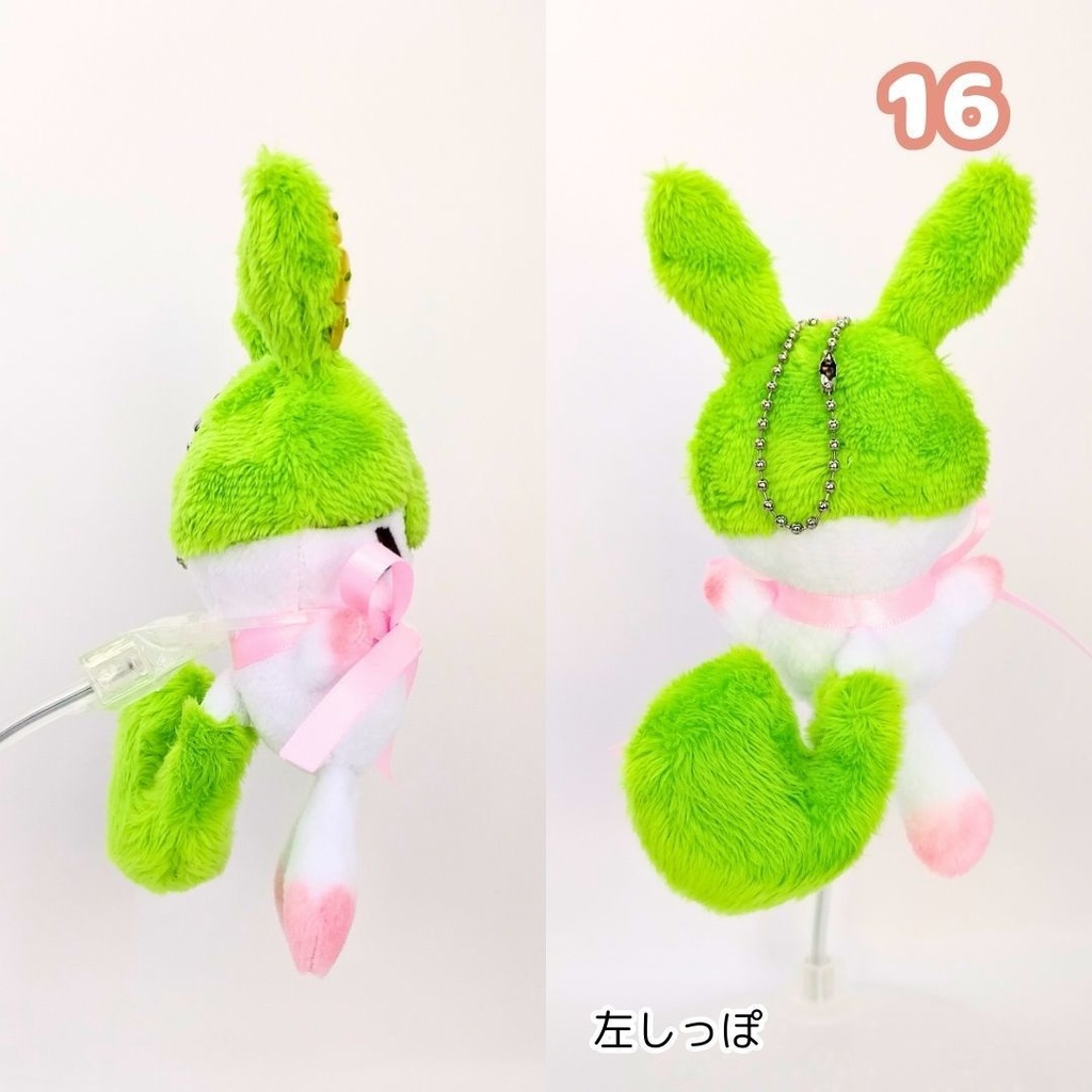 【完売】ハンドメイド妖精ずんだもんぬいぐるみマスコット 13 14 15 16