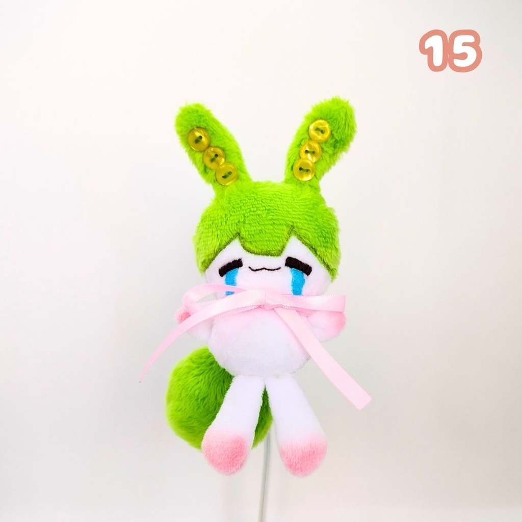 【完売】ハンドメイド妖精ずんだもんぬいぐるみマスコット 13 14 15 16