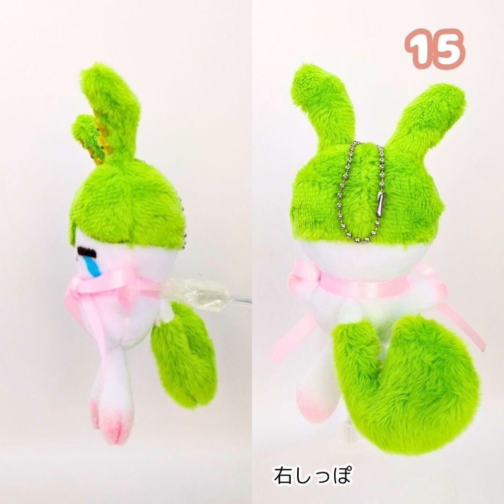 【完売】ハンドメイド妖精ずんだもんぬいぐるみマスコット 13 14 15 16