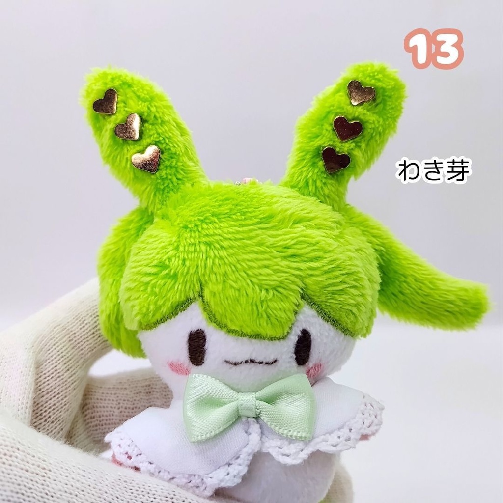 【完売】ハンドメイド妖精ずんだもんぬいぐるみマスコット 13 14 15 16